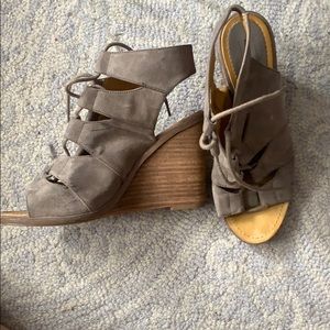 Wedged heels